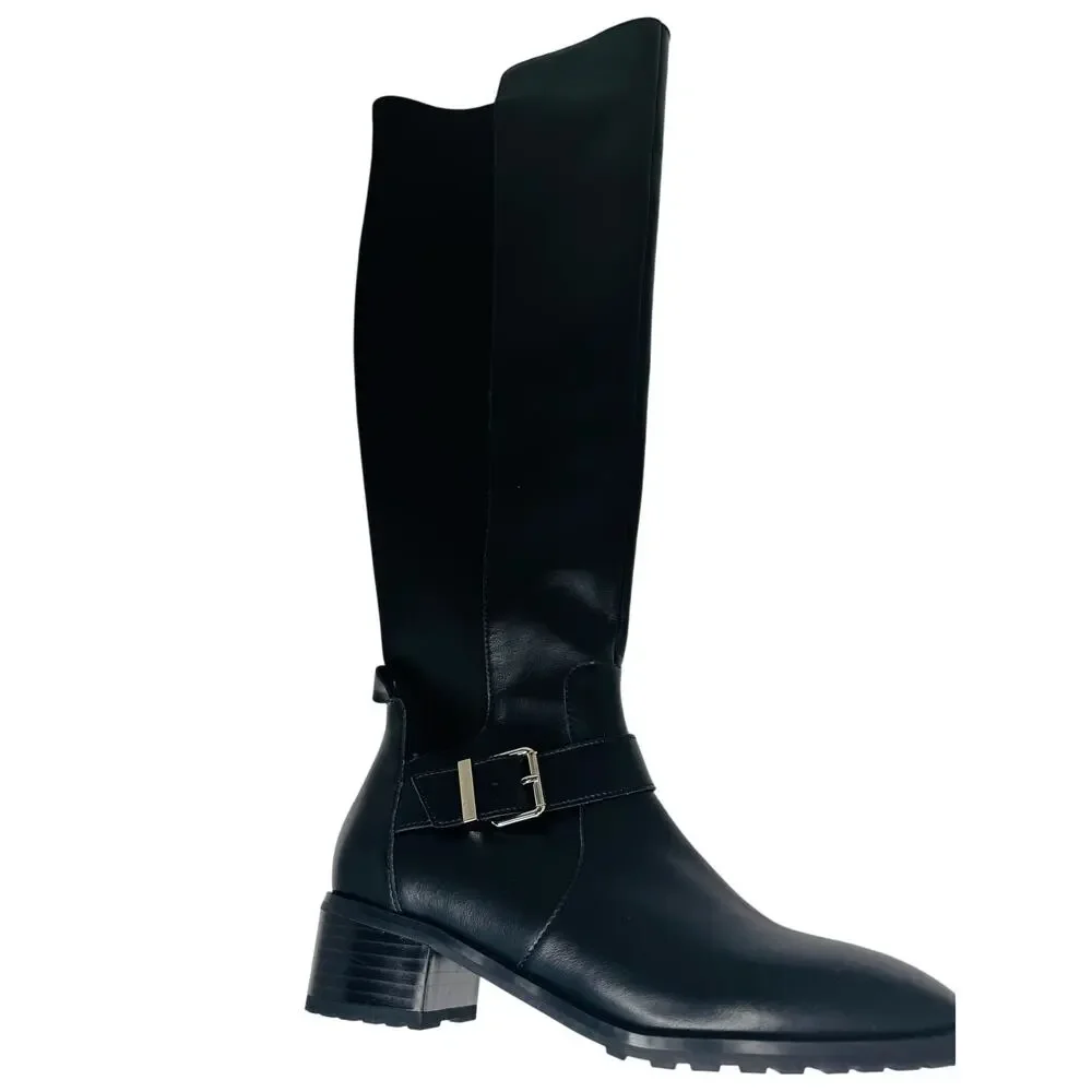 Blondo Sylvia Black Leather Over Knee Boots Waterproof Women’s Size 9